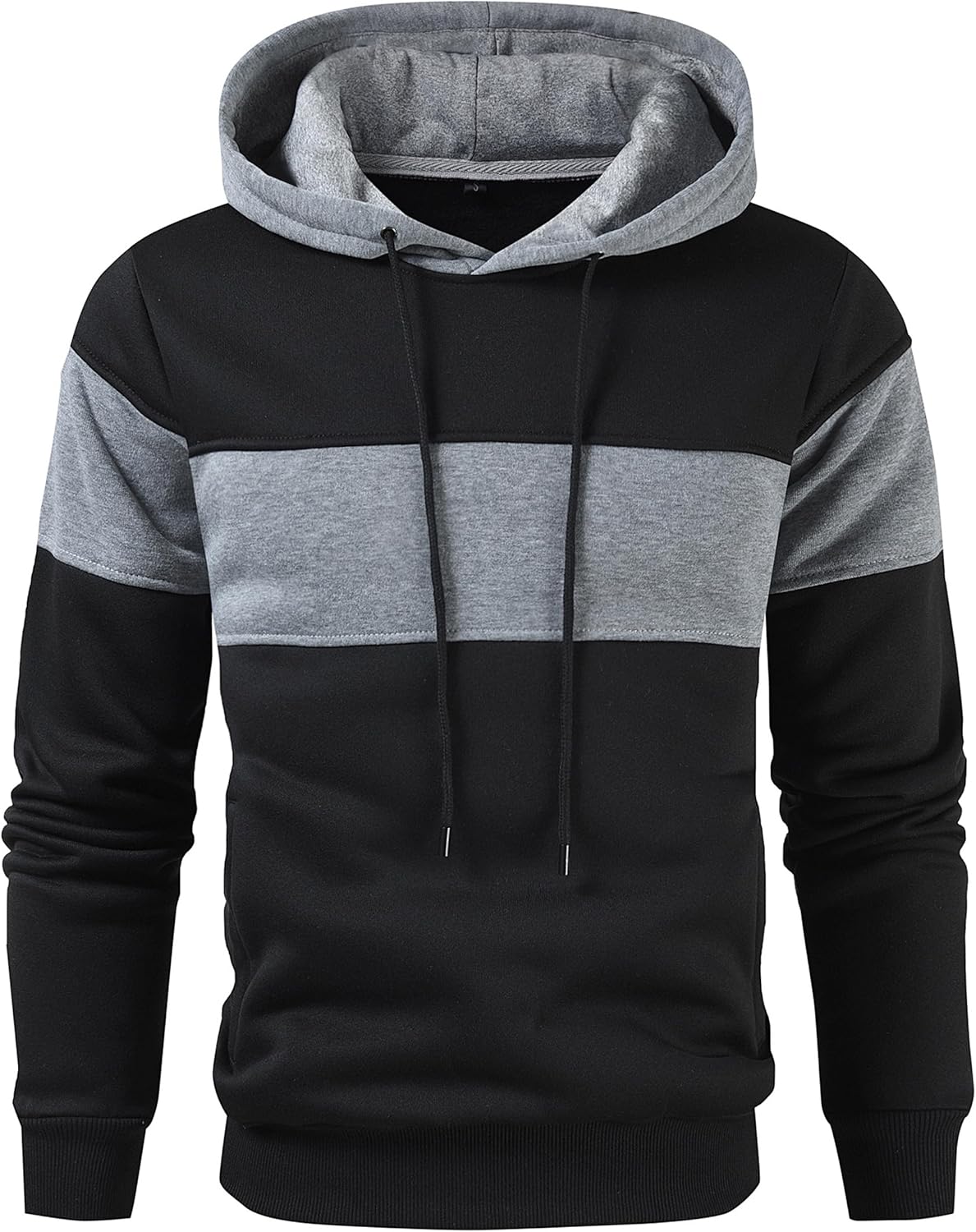 Stay Cozy in Style: Lulucleaf Color Block Hoodie