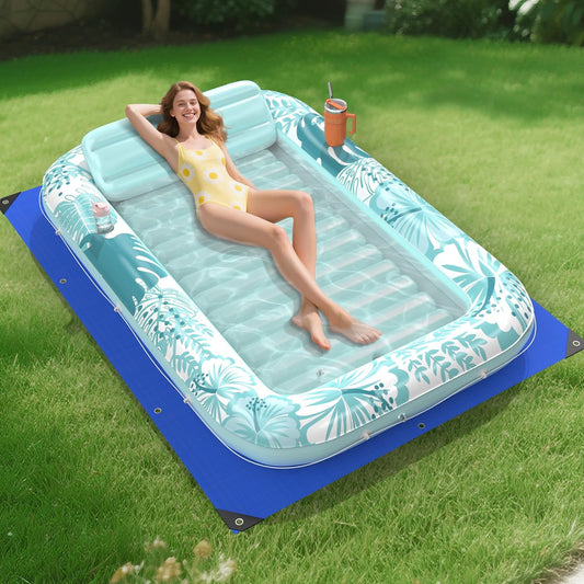 Inflatable Tanning Pool Lounger Float for Ultimate Relaxation