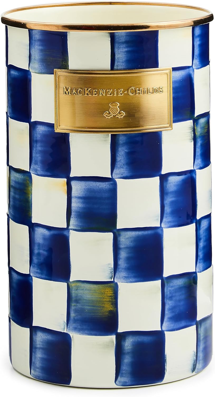 MACKENZIE-CHILDS Enamel Utensil Holder for Stylish Storage
