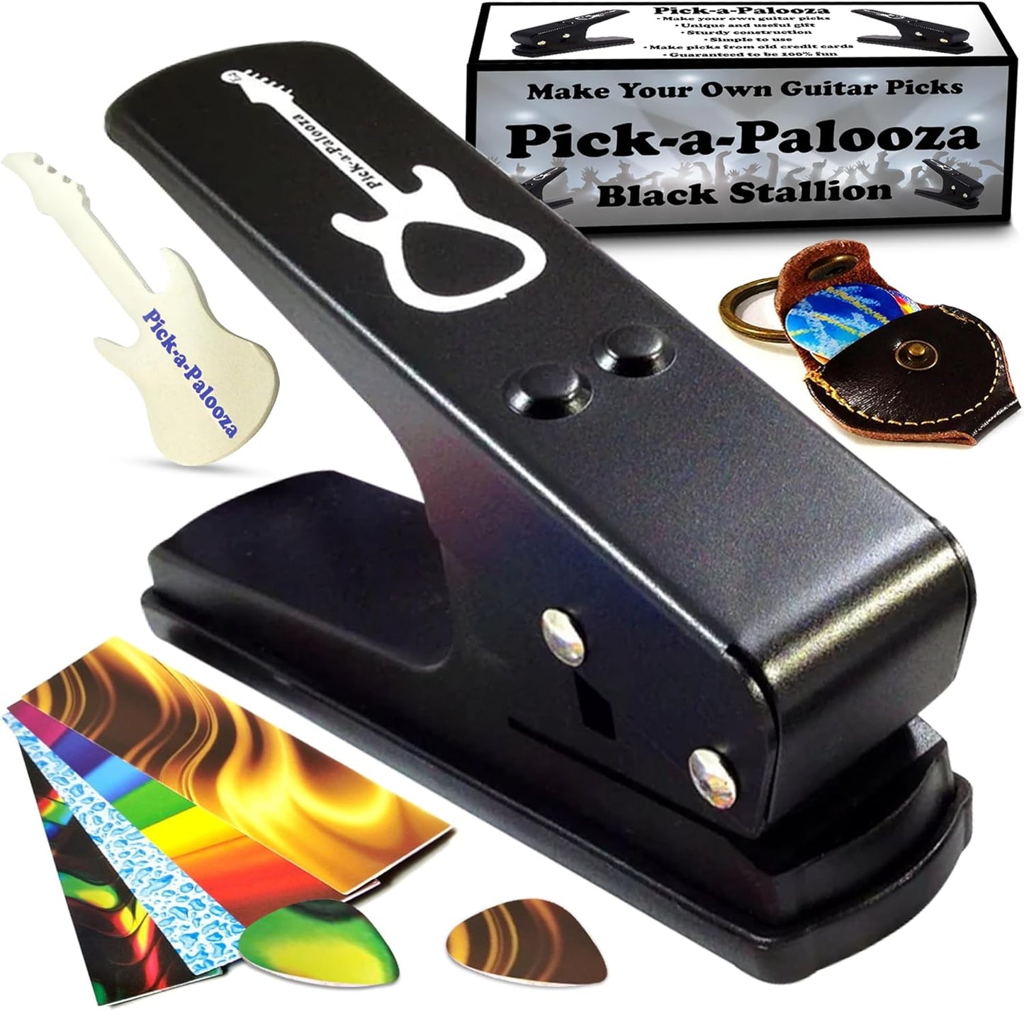 Ultimate Guitar Pick Maker Set - DIY Punch Tool with Accessories