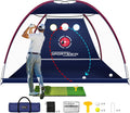 10x7ft Golf Net for Backyard Driving Practice - Auto-Return System