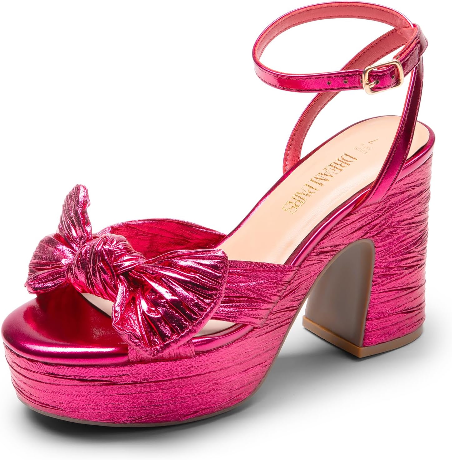 DREAM PAIRS Women's Chunky Platform Heels for Elegant Occasions
