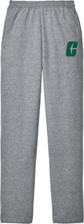 College Fleece Sweatpants, Unisex Official NCAA Fanwear - Lightweight