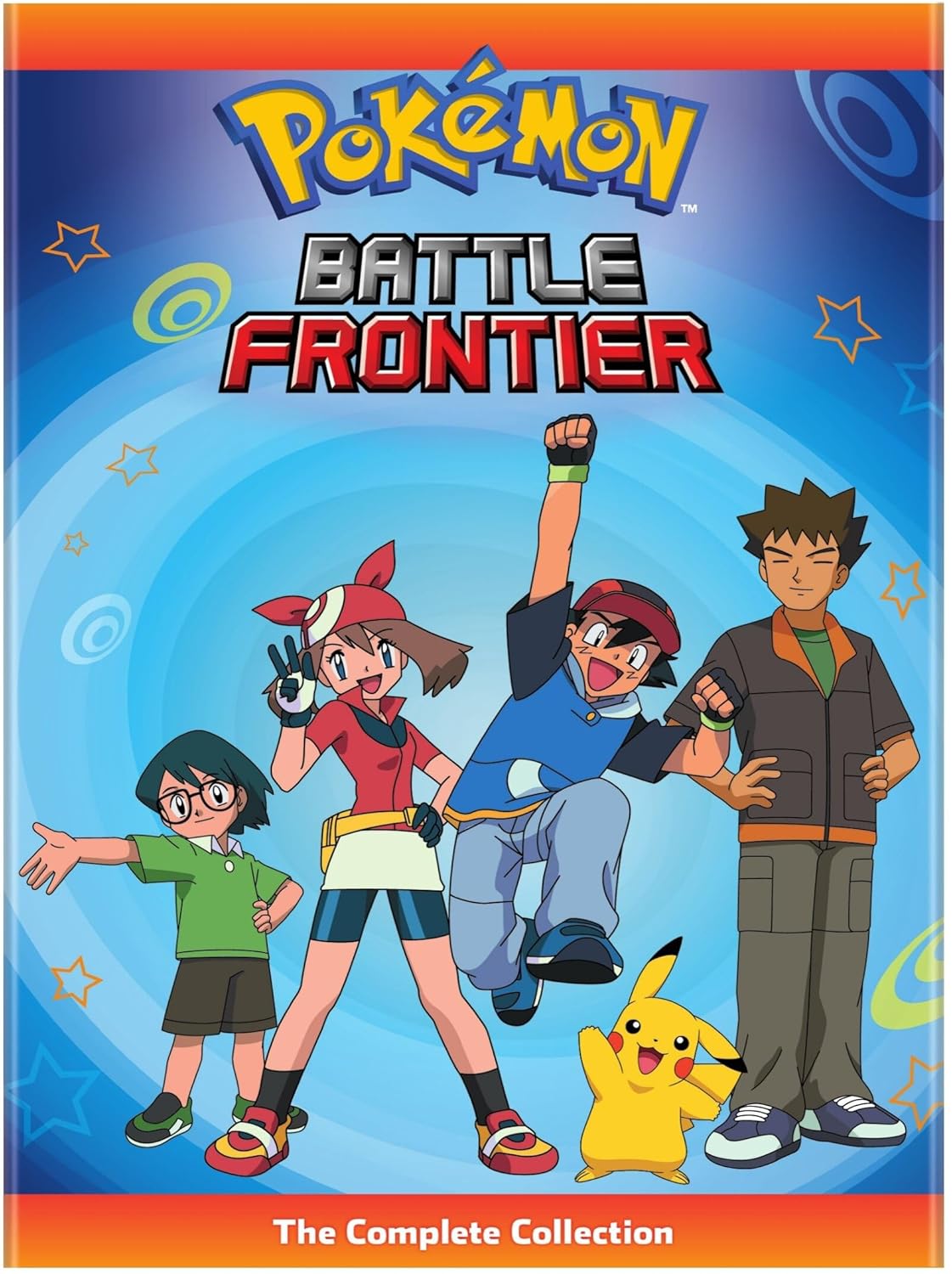 Pokemon Battle Frontier Complete Collection DVD Set for Fans