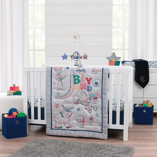 Disney Toy Story Color Crazy Nursery Crib Bedding Set Review