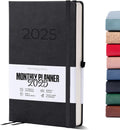 Beechmore Books Planner A5 Black - Premium 2025 Diary