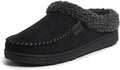 Dearfoams Mens Brendan Breathable Memory Foam Clog - Wide Widths