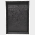 20 x 14 in Leather Rectangle Oversized Service Tray - Elegant Server