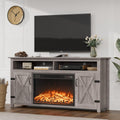 Fireplace TV Stand for TVs Up to 65+ in - Electric Fireplace Media