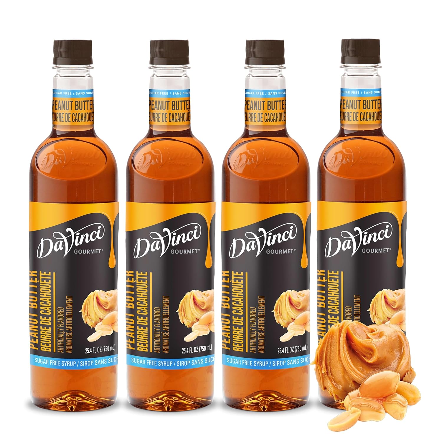 Sugar-Free Peanut Butter Syrup for Delicious Beverages and Desserts