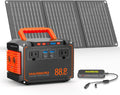MARBERO 88.8Wh Portable Power Station with 30W Solar Panel - Compact