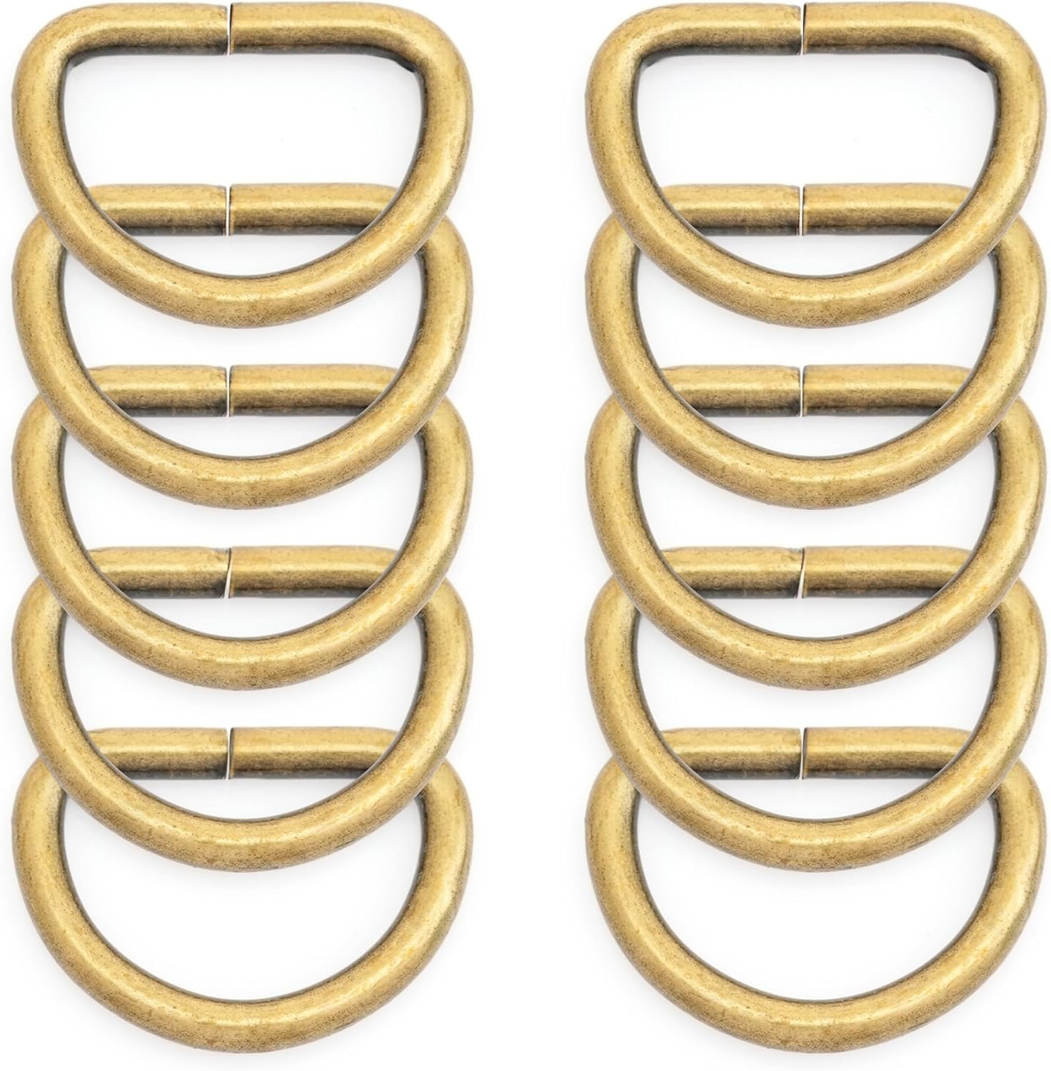 CRAFTMEMORE D-Ring Findings for Belts Bags Lanyard Leathercraft