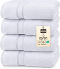 Utopia Towels 4 Pack 27 x 54 in Premium Bath Towels - 600GSM Cotton