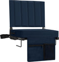 Stadium Seat for Bleachers with Back Support - Wide Padded Comfort 17