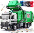 Garbage Truck Toys for Boys 12 in Big Trash Truck with Lights