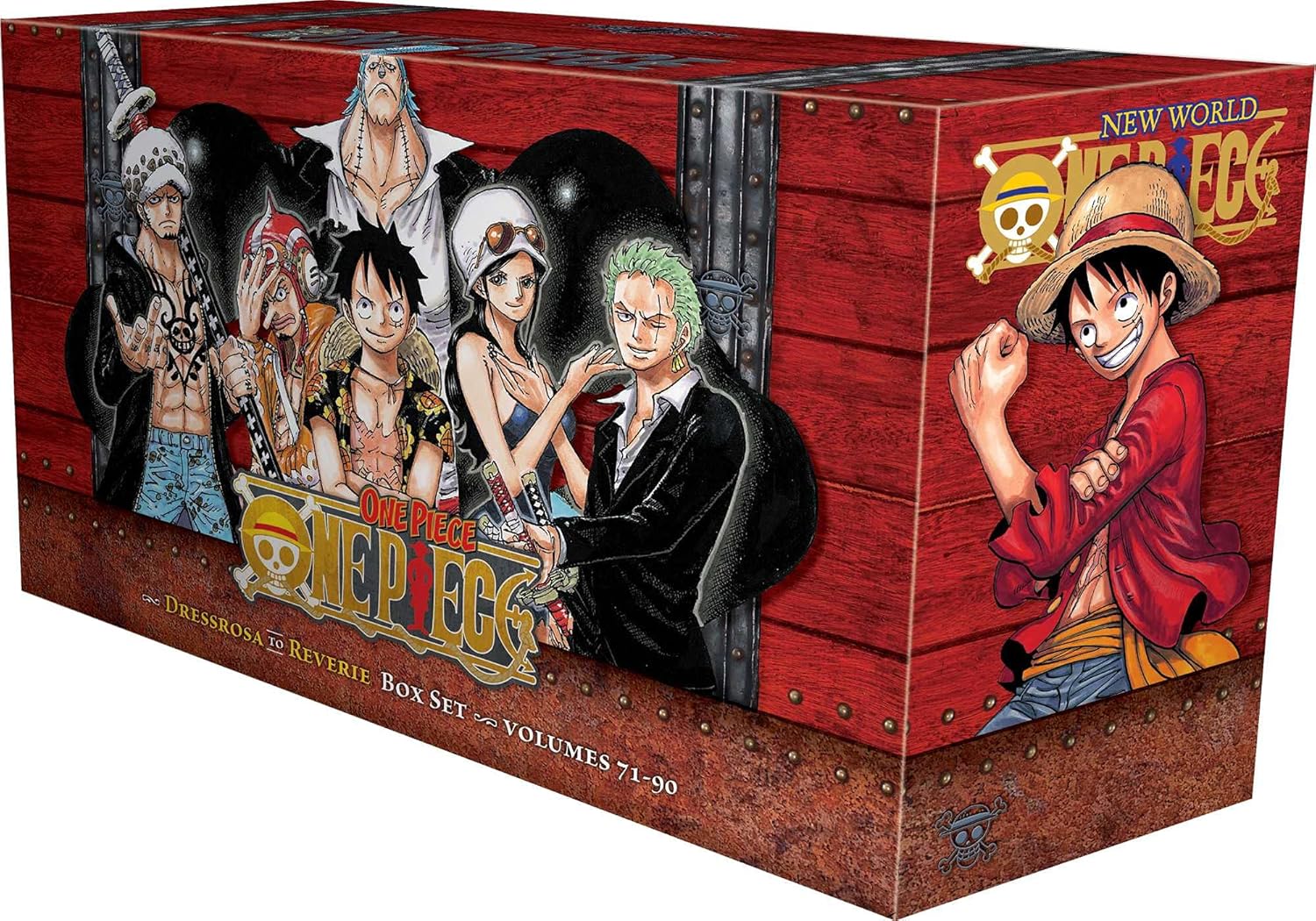 One Piece Box Set 4: Dressrosa to Reverie - Complete Collection