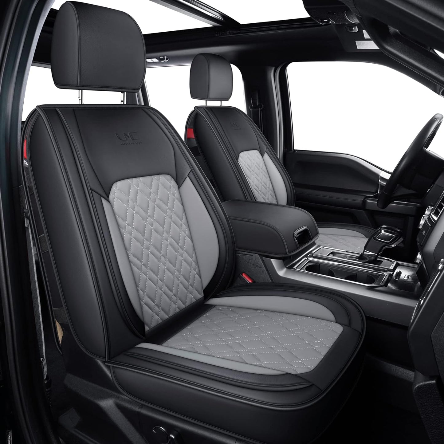 LUCKYMAN CLUB F150 Front-Only Seat Covers for 2015-2025 Models