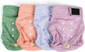 4Pack Dog Diapers Female Washable Reusable - Highly Absorbent