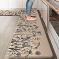 KIMODE Kitchen Anti Fatigue Mats Set of 2 - Extra Thick Comfort
