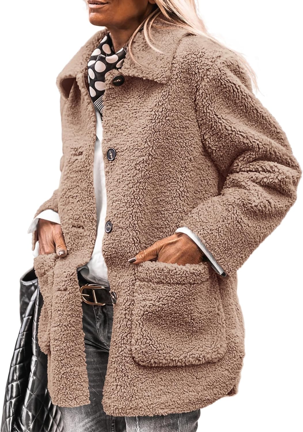PRETTYGARDEN Women's Winter Faux Fur Coats for Cozy Style
