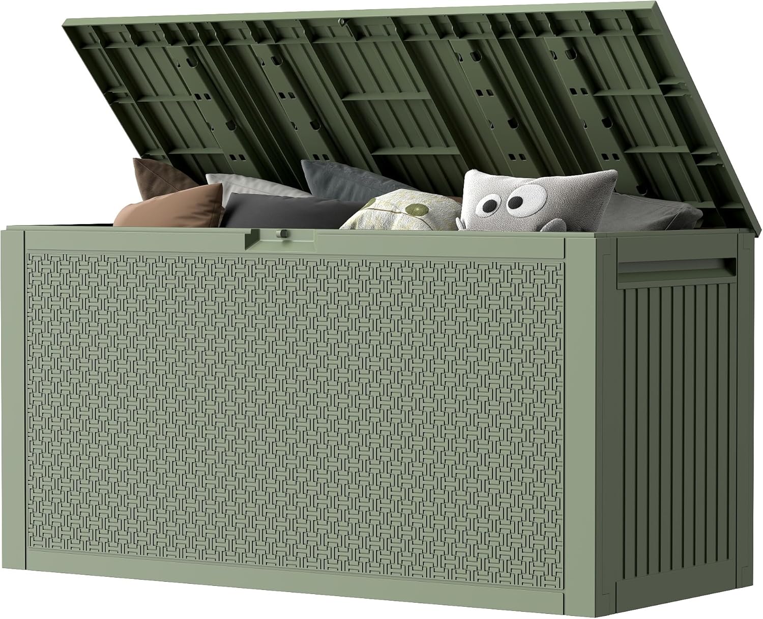 90 Gallon Outdoor Storage Box for Cushions and Tools