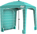 Qipi Beach Cabana Easy Set Up Canopy 6ft x 6ft - Portable Shade