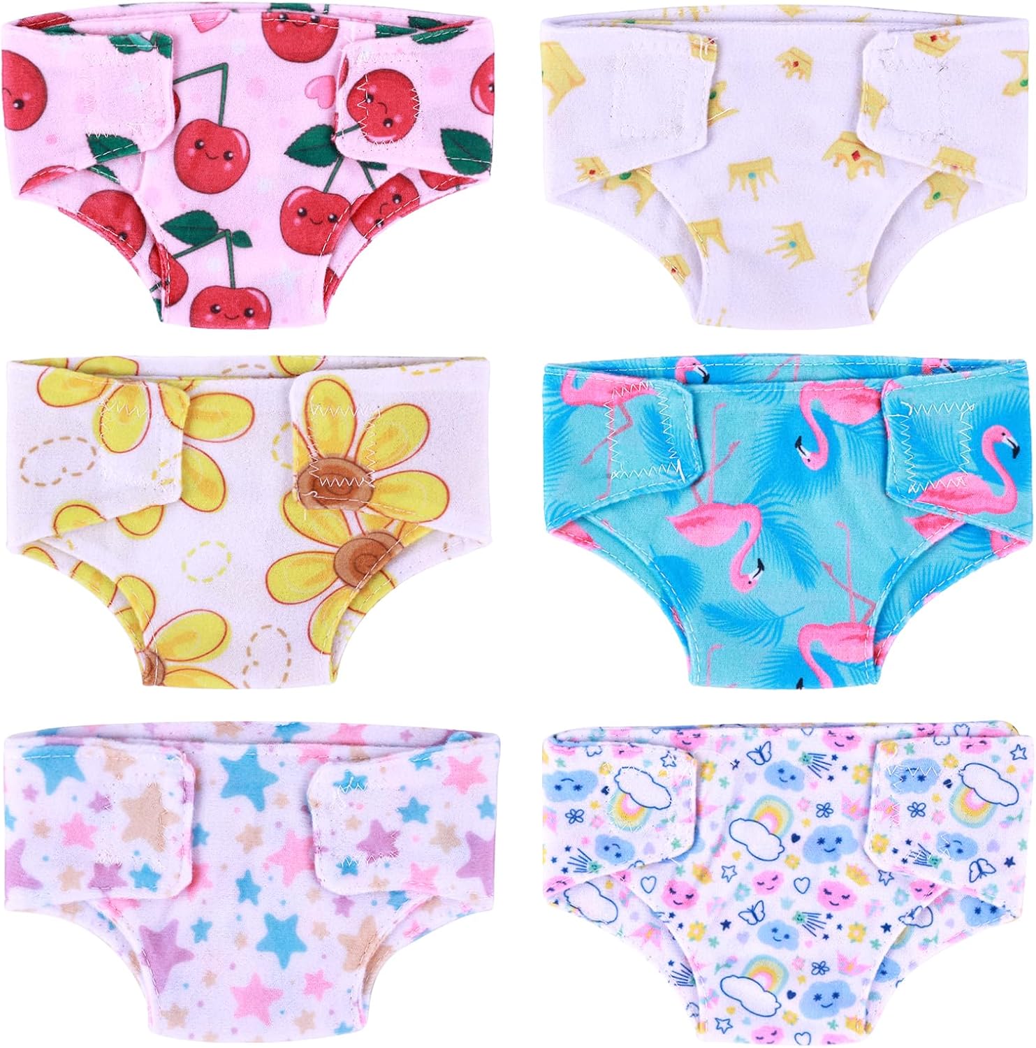 Reusable Baby Doll Diapers - Keep Dolls Fresh & Clean!