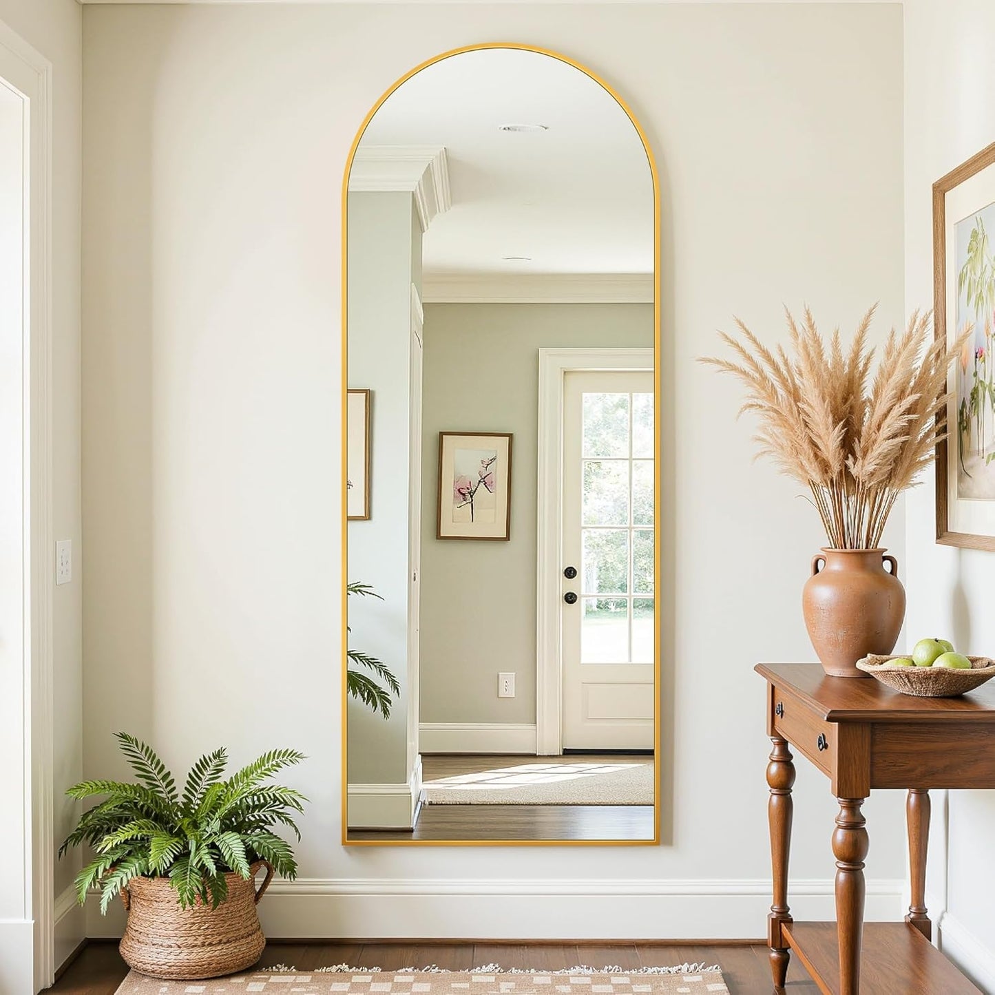 Full Length Mirror 58x21 Oversized Floor Mirror for Any Room