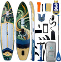 Niphean Extra Large Inflatable Paddle Board SUP for 2+1 People