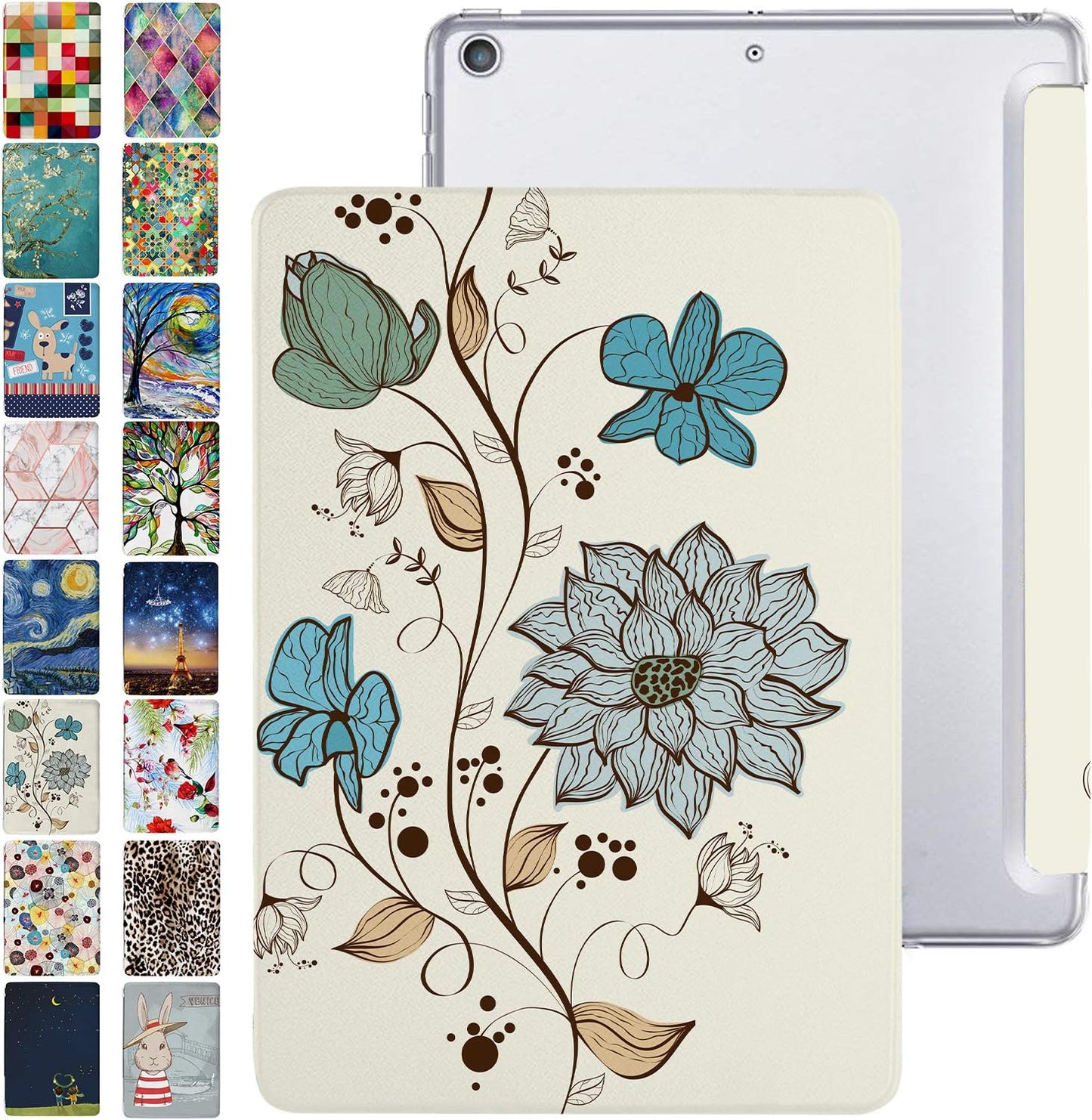 DuraSafe Cases for iPad PRO 9.7 Inch - Watercolor Flowers Design
