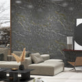 32in x 354in Glossy Granite Wallpaper Peel and Stick Countertops