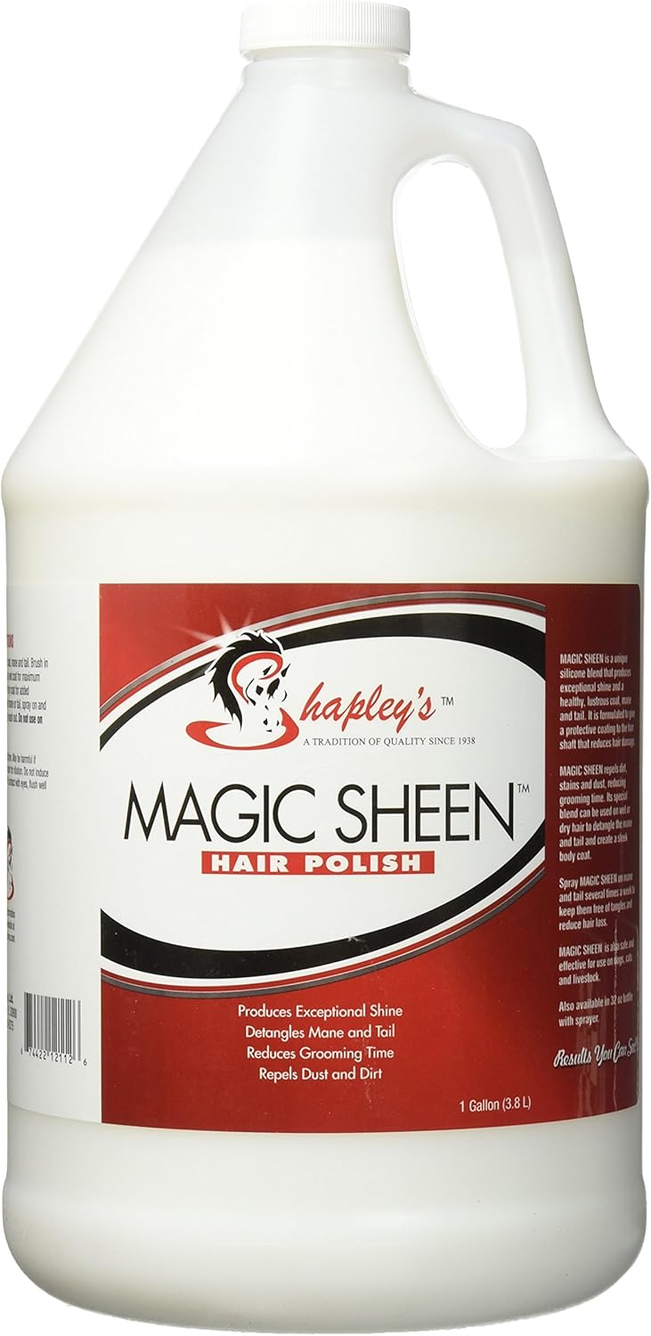 Shapley's Magic Sheen Polish for Horse and Livestock Grooming