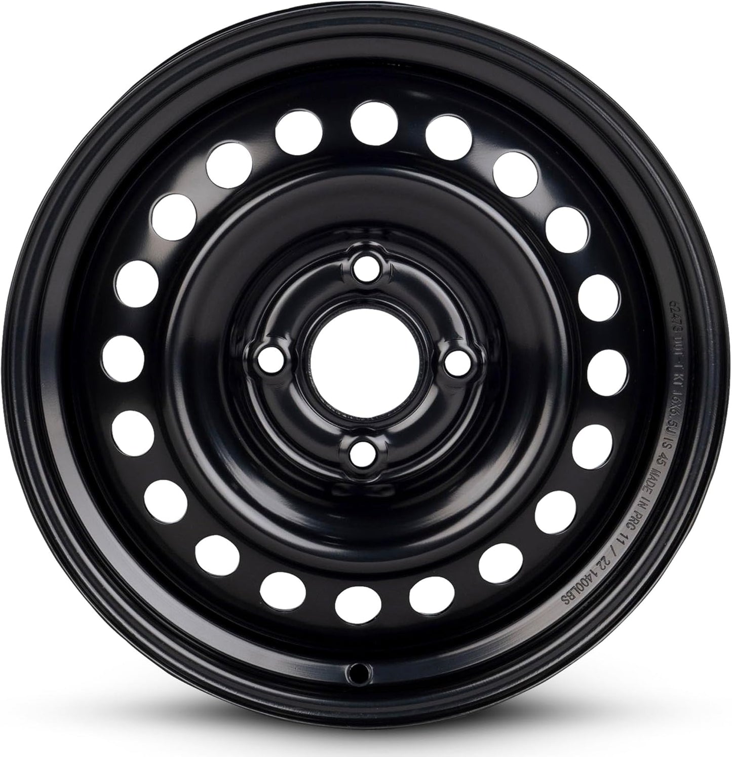 2007-2012 Nissan Sentra 16 Inch Painted Black Rim - Direct Fit