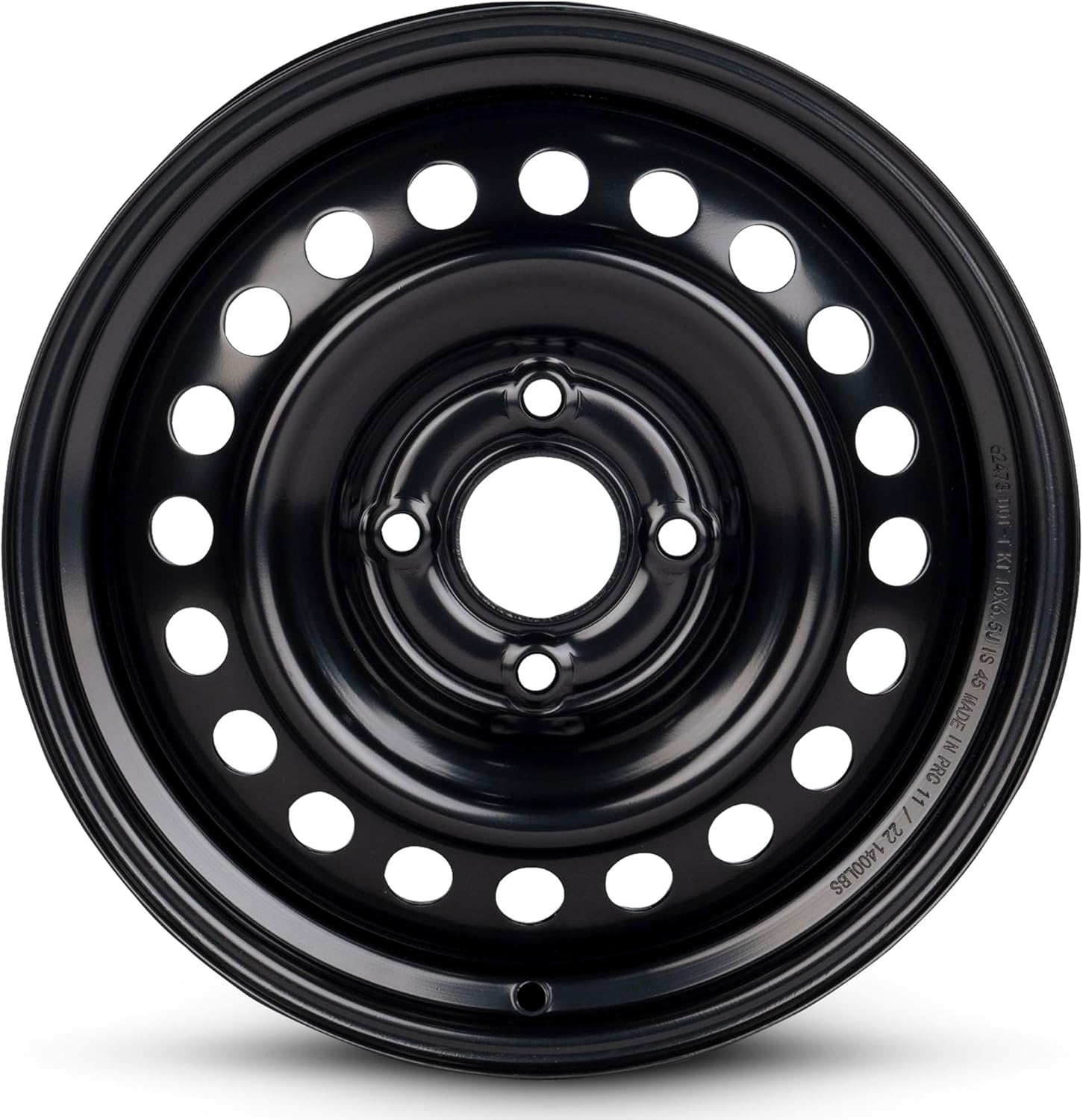 2007-2012 Nissan Sentra 16 Inch Painted Black Rim - Direct Fit
