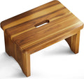Wooden Step Stool 9ft One Step Stool for Adults - Stable Durable Step