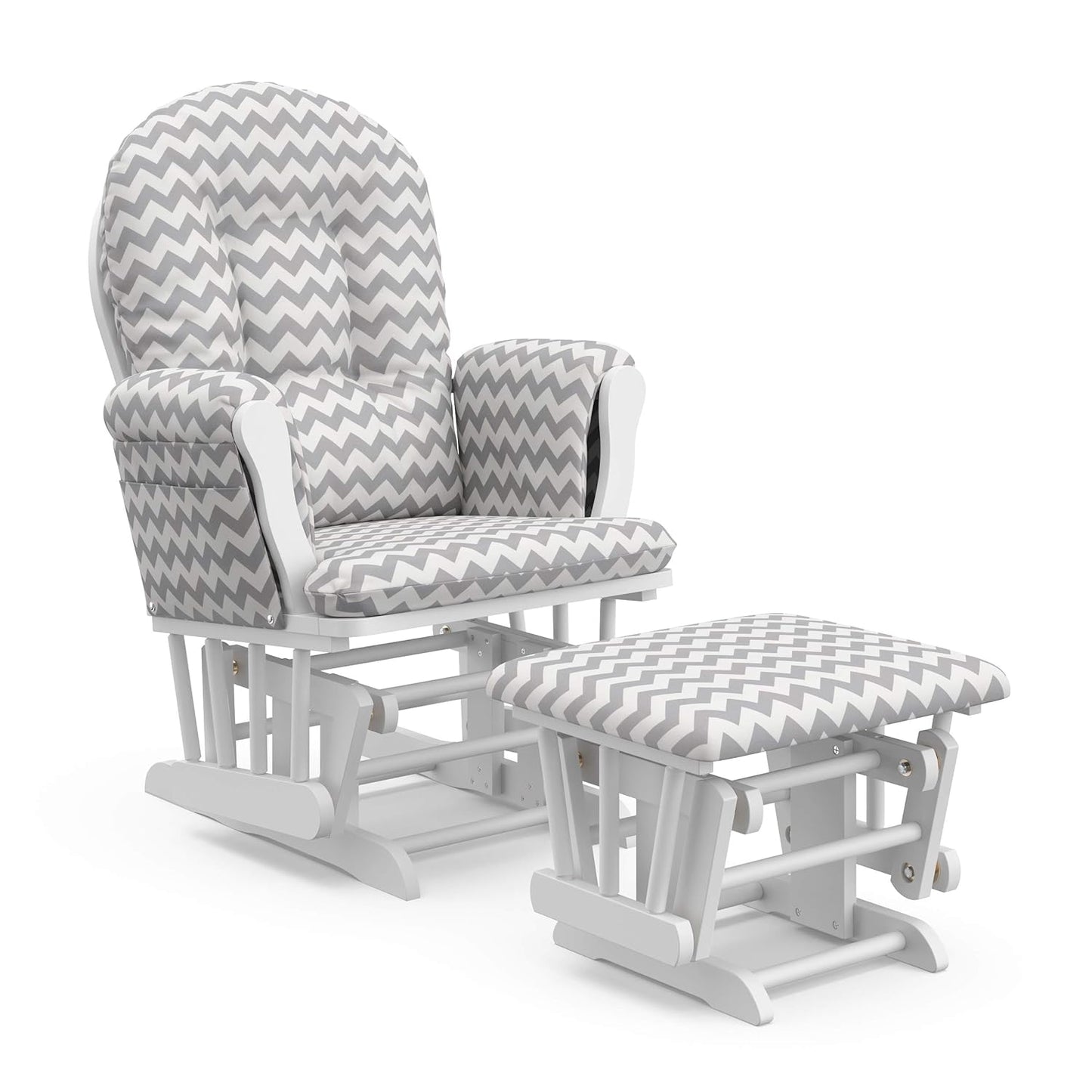 Storkcraft Premium Hoop Glider & Ottoman for Your Nursery