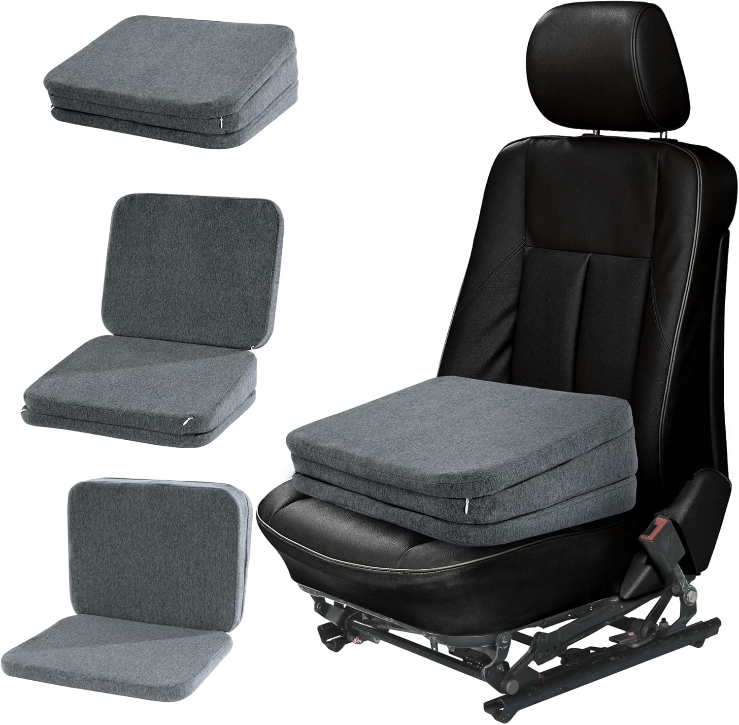 HOMBYS Adjustable Booster Seat: Supportive Relief