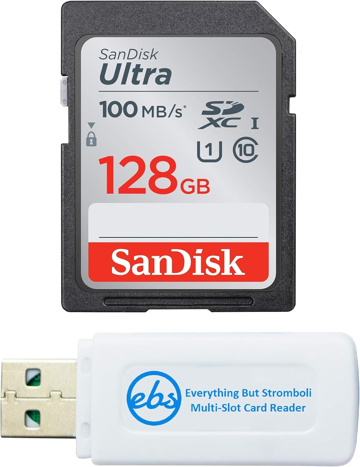 128GB SanDisk Ultra SDXC Memory Card for Nikon Cameras