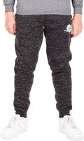Ultra Game Boys' NFL Black Snow Fleece Jogger Sweatpants (Style 9KNY)