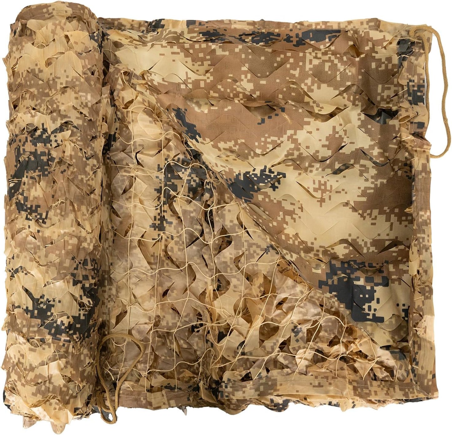 Custom Woodland Camo Netting for Camping and Hunting Needs