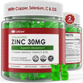 Zinc Gummies with Copper, Selenium, C & D3 - Fermented High Absorption