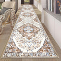 HEBE Hallway Runner Rug 2ft8ft'x14ft - Washable Vintage Distressed