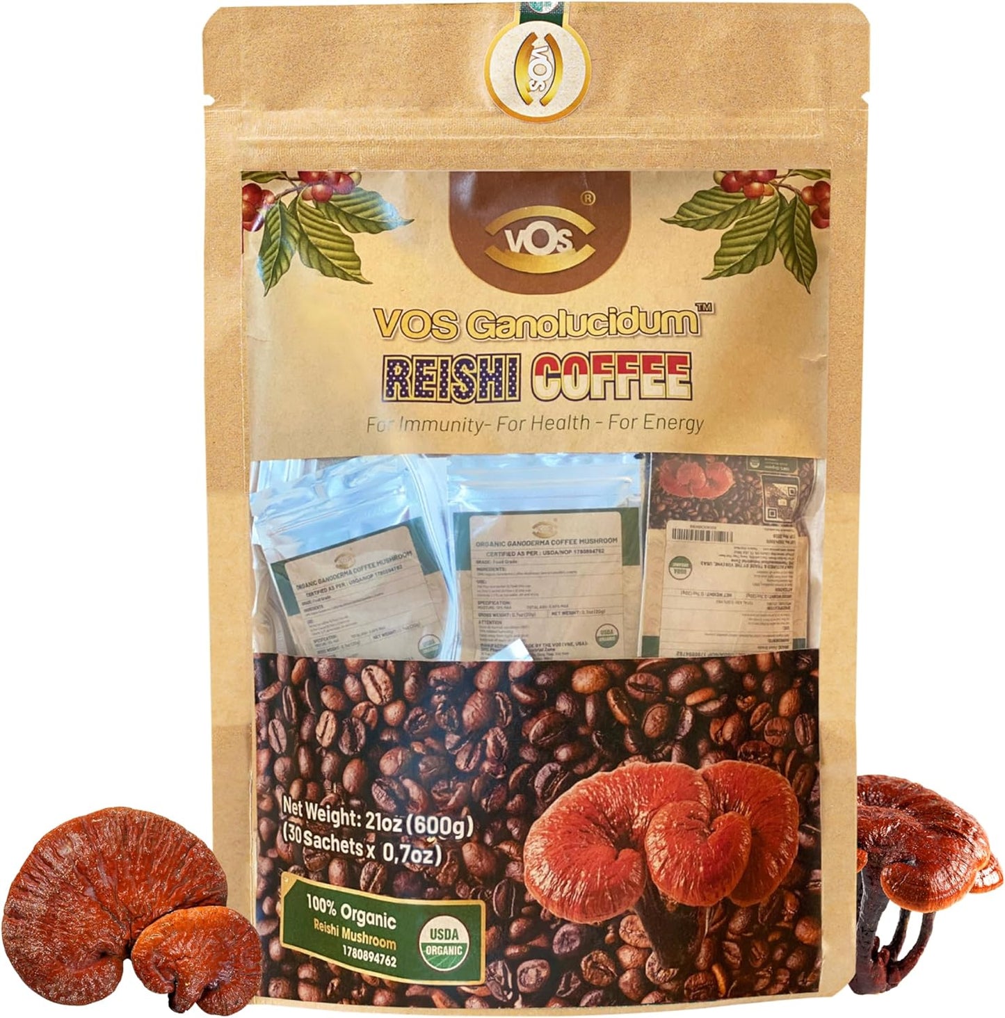 Organic Reishi Coffee: Boost Energy & Immunity!