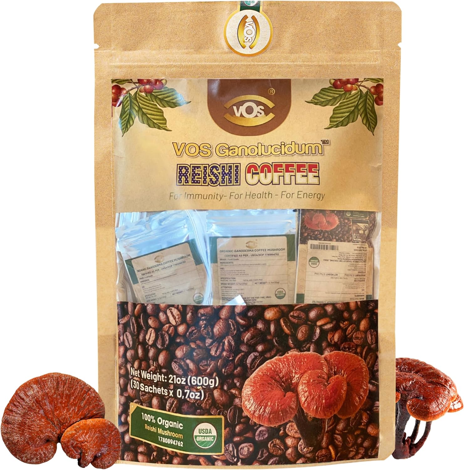 Organic Reishi Coffee: Boost Energy & Immunity!