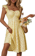 FENSACE Summer Sweetheart Neckline Sundresses for Every Occasion