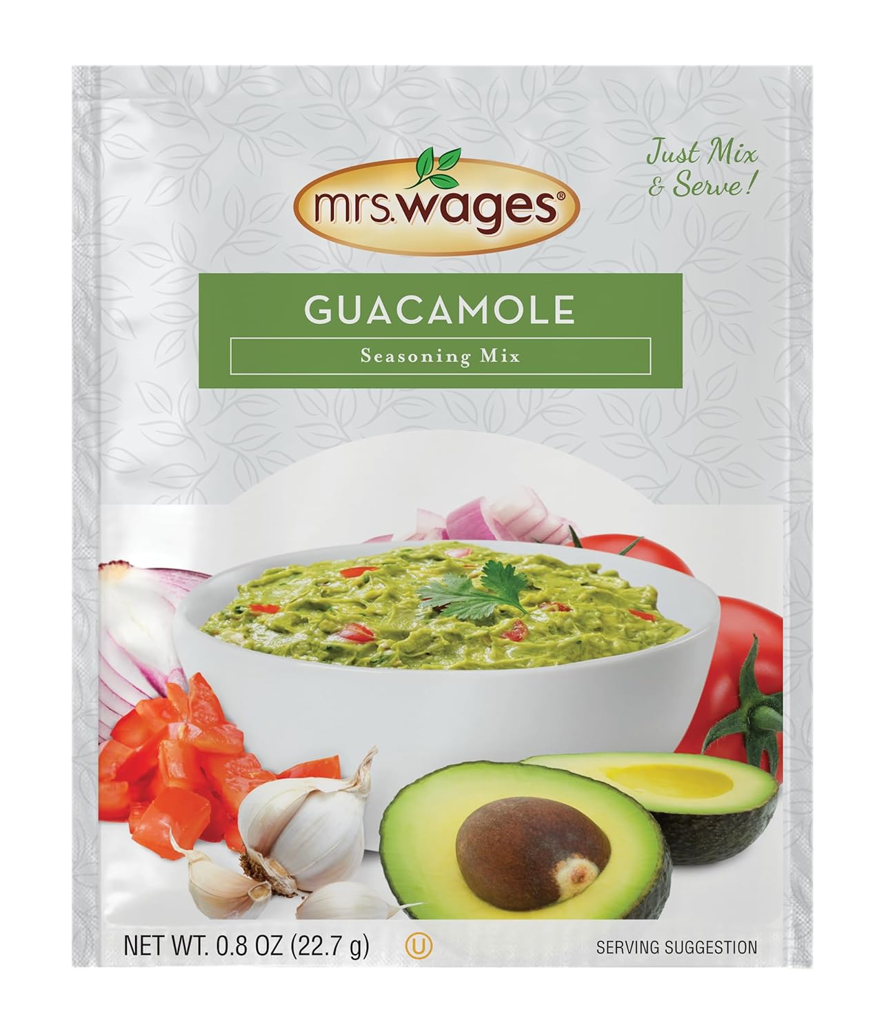 Mrs. Wages Guacamole Seasoning Mix for Easy Homemade Dip