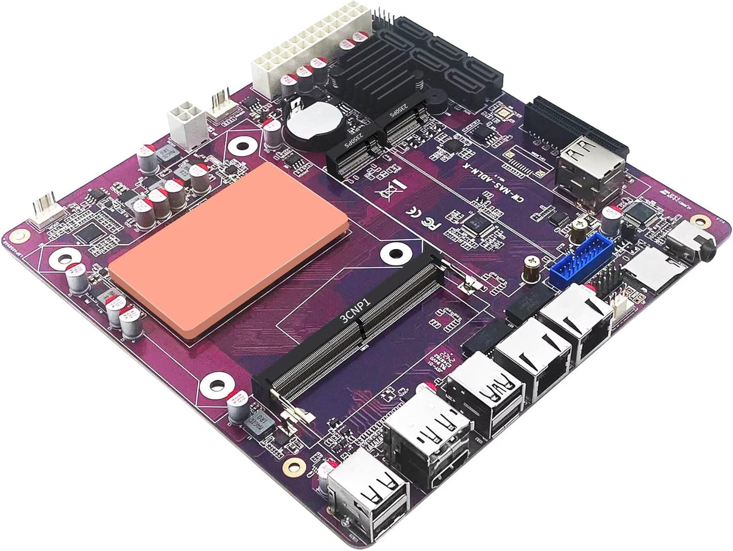 Powerful NAS Mainboard N355 Mini ITX with Dual 2.5GbE LAN