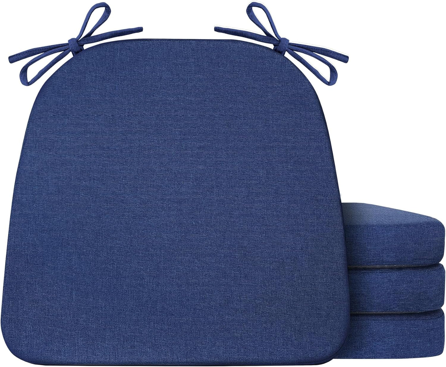 Chair Cushions for Dining Chairs Set of 4, Non Slip Kitchen Pads