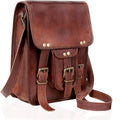 Vintage Tablet Genuine Leather Satchel by C CUERO - 11 Inch