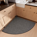 Fan Shaped Kitchen Mat for Comfort and Safety in Your Home